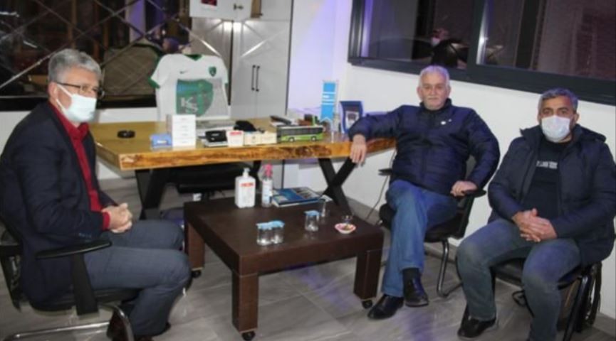AK Parti İl Başkanı Mehmet Ellibeş’ten Başkan Kara’ya ziyaret