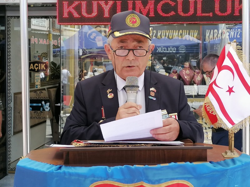 Gölcük Gaziler Derneği Başkanı Mehmet Arslan, ‘SİZE GÜVENİMİZ TAM’