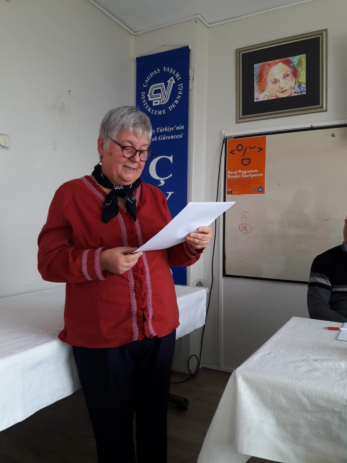 ÇYDD Değirmendere Şubesi Başkanı Nuriye Demirel,  ‘BU SALDIRI ÜLKEMİZİN BÜTÜNLÜĞÜNE YAPILMIŞTIR’