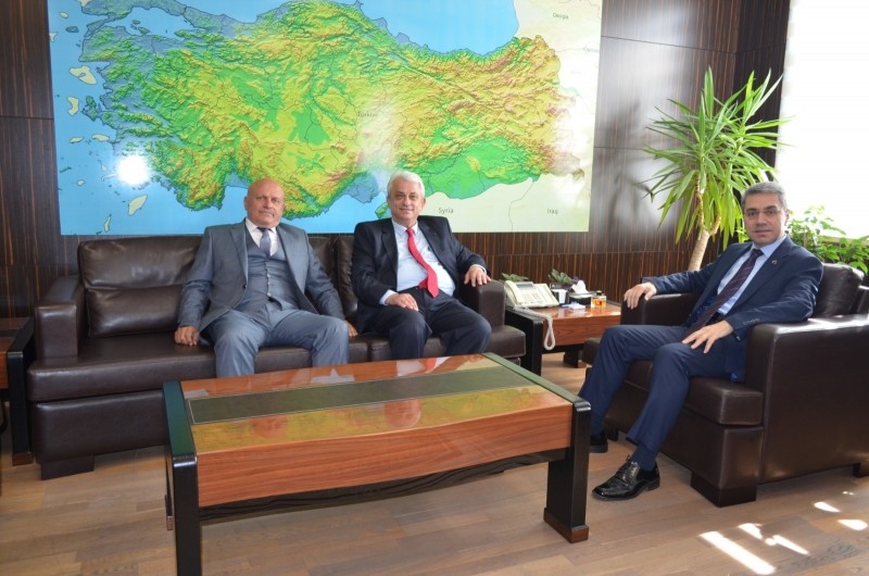 Nurettin Şenemre ve Hüseyin Çakıroğlu’ndan YILDIRIM KAYMAKAMI YAZICI’YA ZİYARET