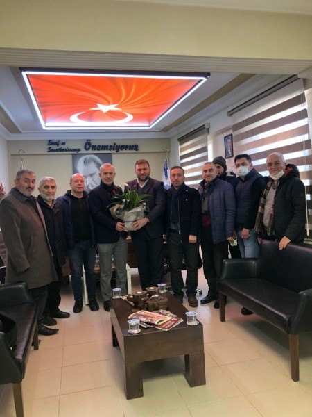 Ecz. Turan Dumlu ve Saadet Partisi’nden KOCAMAN’A ZİYARET