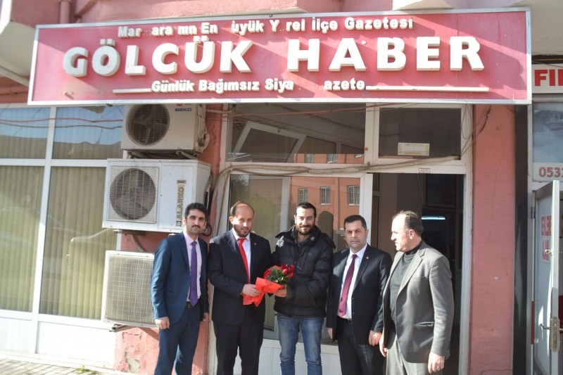 10 Ocak Çalışan Gazeteciler Günü’nde Gazetemize birçok ziyaret  İYİ Kİ VARSINIZ