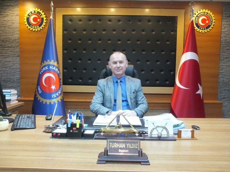 Türk Harb-İş Sendikası Kocaeli Şubesi Başkanı Turhan Yıldız, TERSANE’YE TAKRİBEN 60-70 İŞÇİ ALINACAK