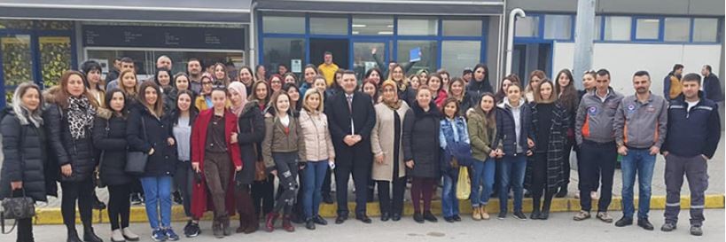 Türk Metal Sendikası Kadın Çalışanları Ankara’ya gittiler