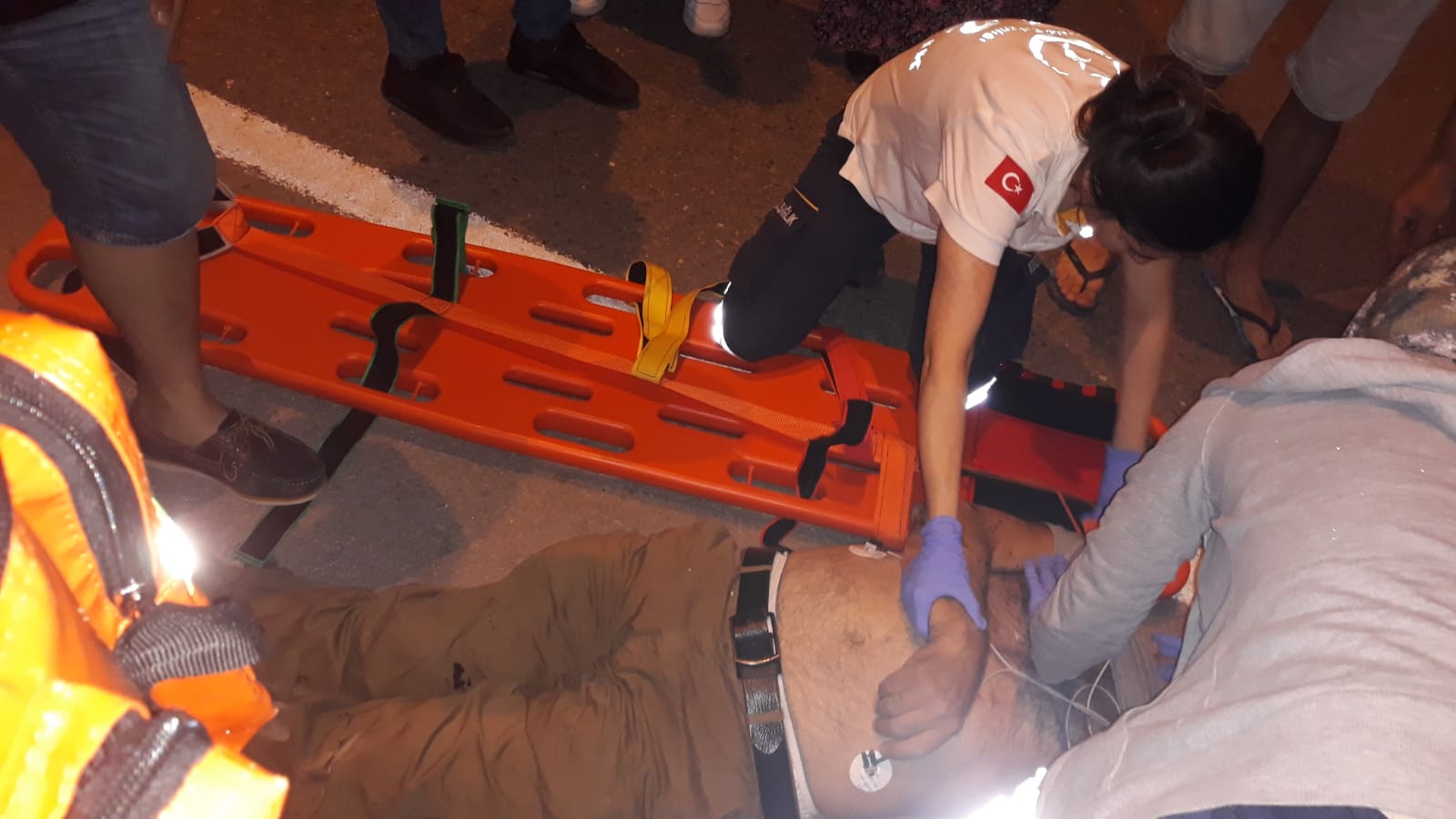 Yoldan karşıya geçmek istedi HAYATINI KAYBETTİ