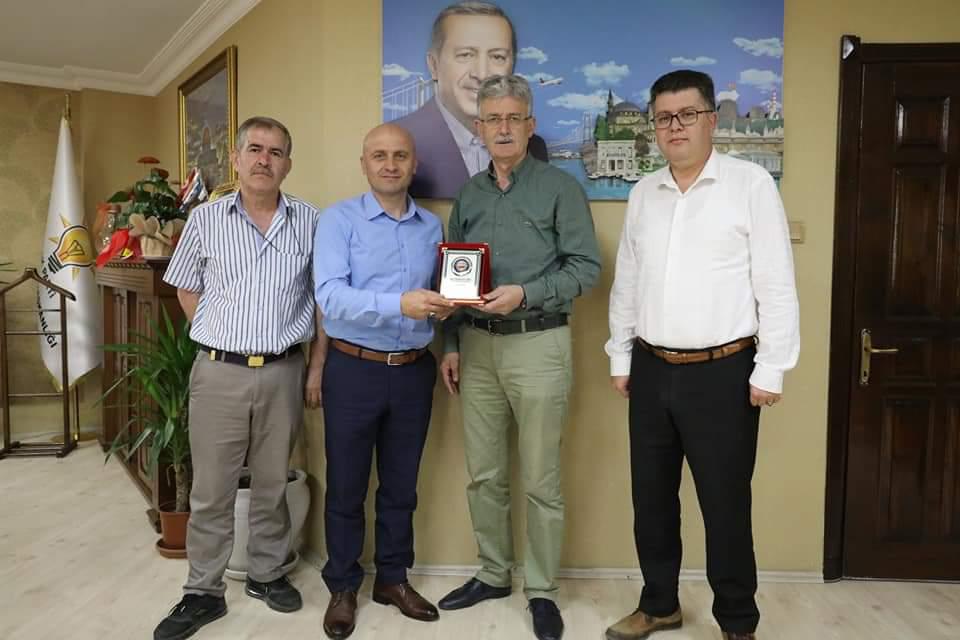 SİME-SEN’den Ellibeş’e ziyaret YENİ GÖREVİNİZ HAYIRLI OLSUN