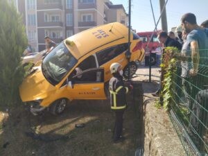 İhsaniye’de meydana gelen kazada 1 kişi yaralandı