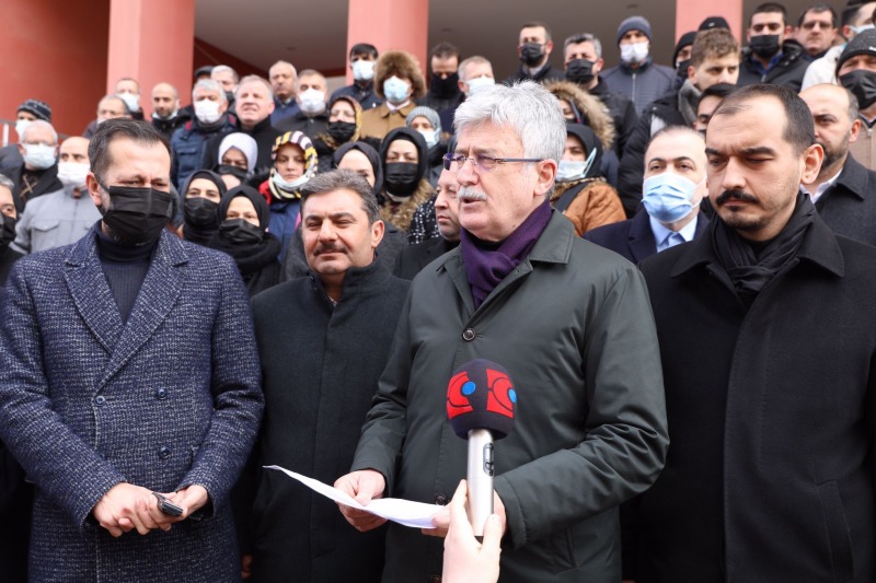 AK Parti İl Başkanı Mehmet Ellibeş, ‘GENEL BAŞKANIMIZA HAKARETİ ASLA KABUL ETMİYORUZ’