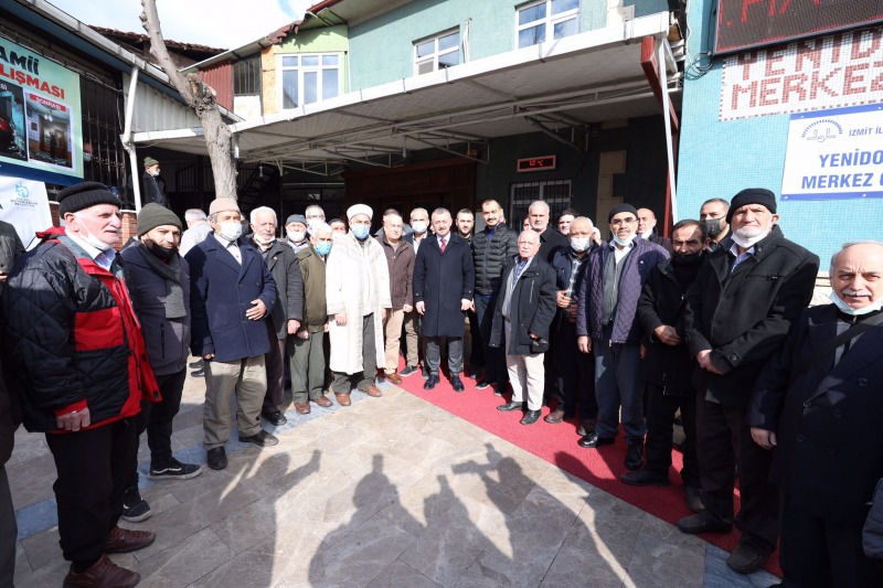 Yenidoğan Camii ibadete açıldı