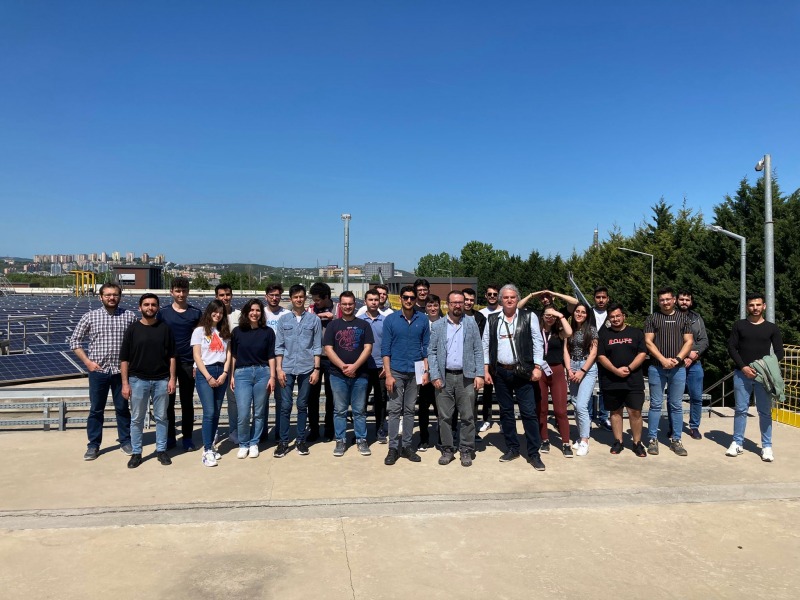 KOÜ ELEKTRİK MÜHENDİSLİĞİ ÖĞRENCİLERİ İSU TESİSLERİNİ GEZDİ