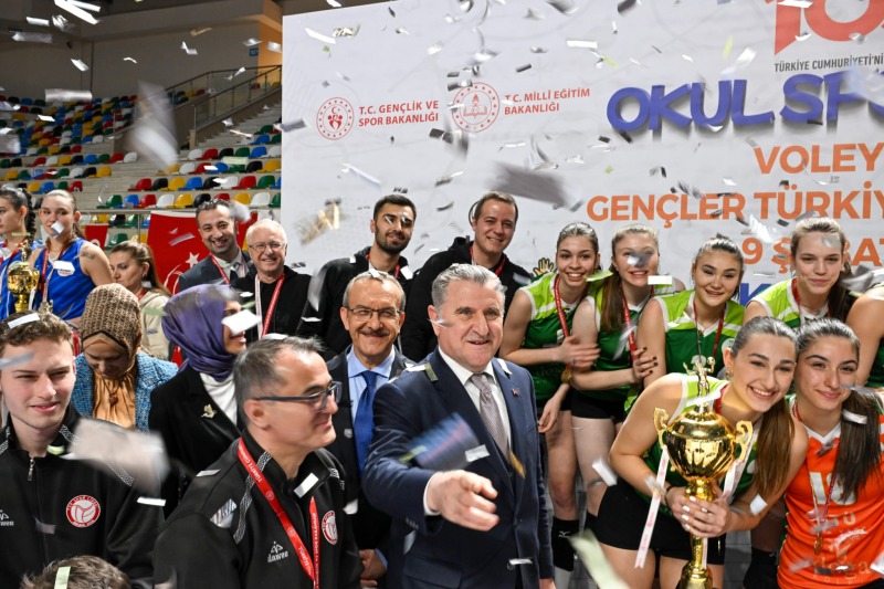 Liselerarası Voleybol Türkiye Şampiyonası Final Müsabakaları İlimizde Gerçekleştirildi