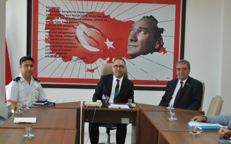 İlçe Spor Güvenlik Kurulu Spor güvenliği için toplandı