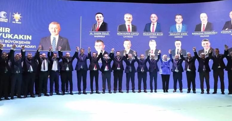 AK Parti Kocaeli Belediye Başkan Adayları tanıtıldı