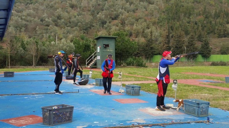Milli Takım Atıcıları Trap Skeet Dünya Kupası öncesi HAZIRLIKLARINI İLİMİZDE SÜRDÜRDÜ