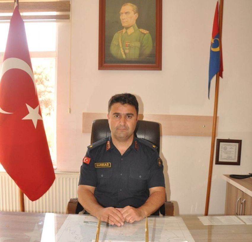 Gölcük Yeni Jandarma Komutanı  TEĞMEN MAHİR SARIDAĞ GÖREVE BAŞLADI