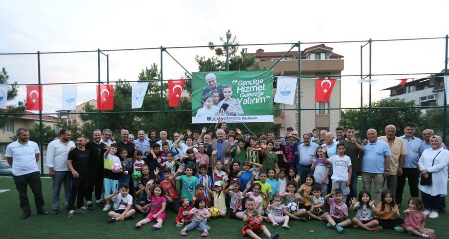 Derince Belediyesi’nden gençler için YENİ BİR SPOR TESİSİ DAHA