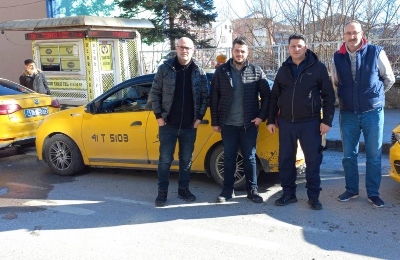 BBP MKYK Üyesi Gökmen Türkkanı taksici esnafını dinledi TAKSİCİLER ZAM İSTİYOR