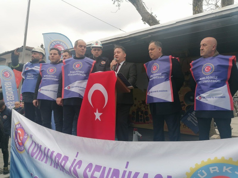 Türk Harb- İş Sendikası Kocaeli Şubesi “BIÇAK KEMİĞE DAYANDI”