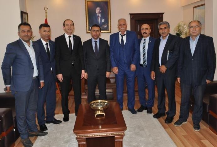 Dadaşlar Kaymakam Irmak’ı ziyaret etti