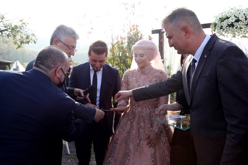 Kahraman ve Güntepe ailelerinin mutlu günü
