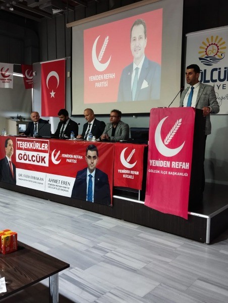 Yeniden Refah Partisi İlçe Başkanı Ahmet Eren’in YÖNETİM LİSTESİ BELLİ OLDU