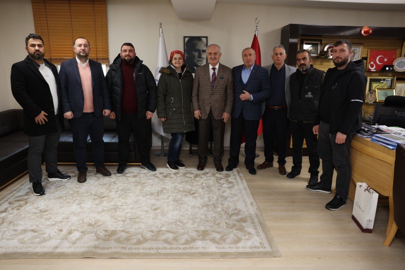 Başkan Aygün´ün Konukları TÜGVA ve Elbirliği Derneği oldu