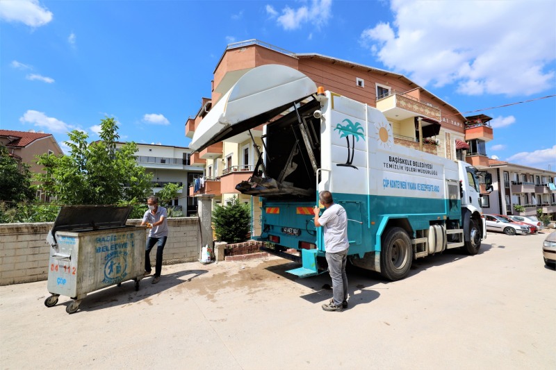 Evsel Atık ve Geri Dönüşüm Konteynerlerine Bakım ve Temizlik
