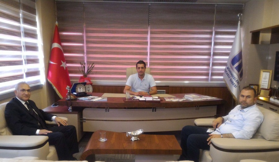 Yücelen’den İMO’ya Veda Ziyareti