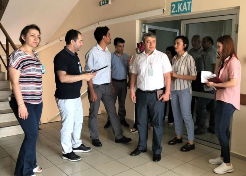 Necati Çelik’te bina turu gerçekleştirildi