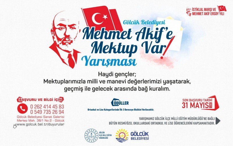 HAYDİ GENÇLER; ‘MEHMET AKİF’E MEKTUP VAR’ YARIŞMASI