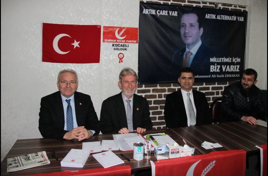 Yeniden Refah Partisi Halıdere Temsilciliğine Muhammed Güner seçildi  TOPLU ÜYE ÇOŞKUSU YAŞANDI