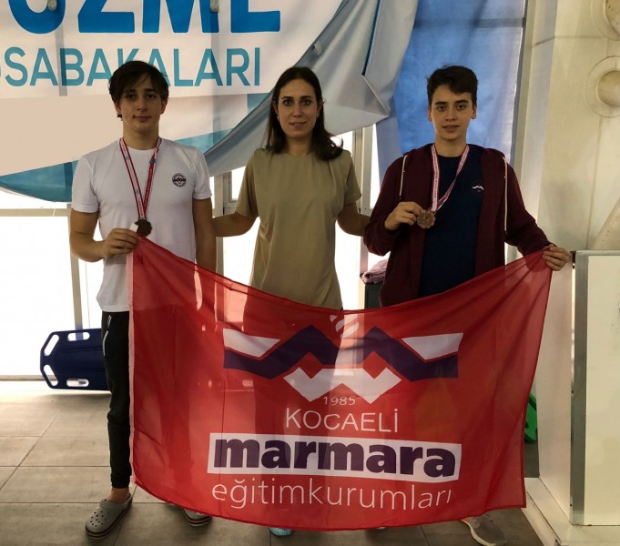 Marmara Koleji öğrencileri, Türkiye rekoru kırarak MADALYALARIN SAHİBİ OLDU