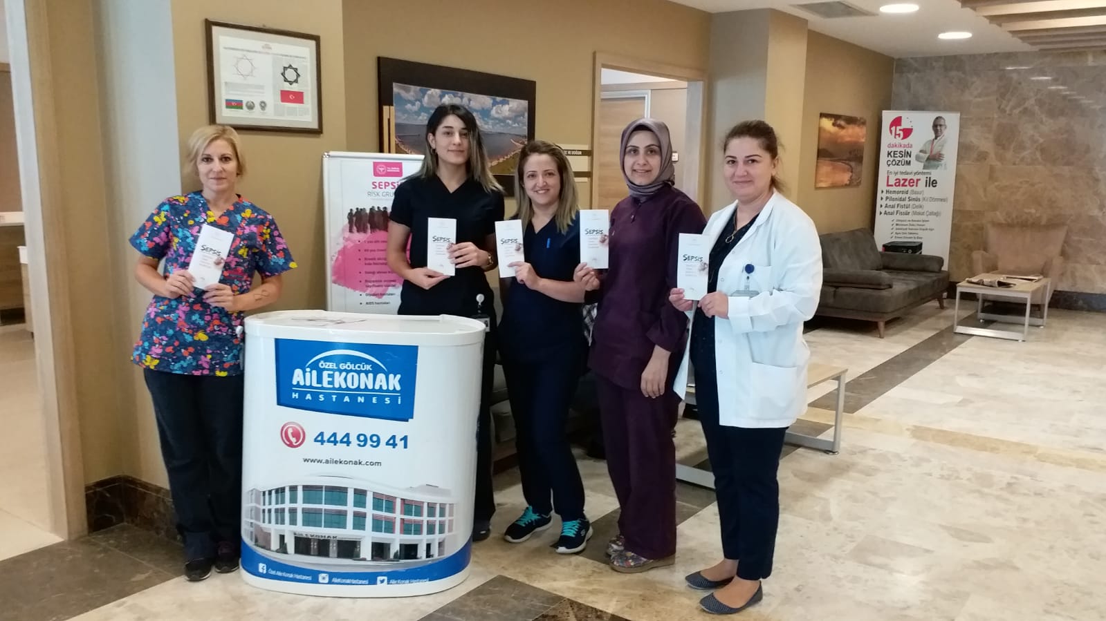 AİLE KONAK’tan SEPSİS DUYARLILIĞI